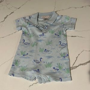 The Beaufort bonnet company boys romper size 6-13M EUC